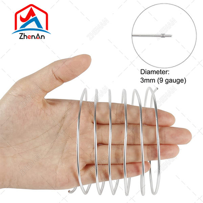 İnşaat endüstrisi Alüminyum dikiş tel galvanizlenmiş bitirme Beton iş için güçlü esnek