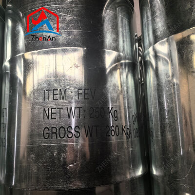 Vanadyum Demir Alaşımı %70 Vanadyum Tozu Kaynak Çubuğu Özü ve Akı Katkısı İçin Kömür Grisi