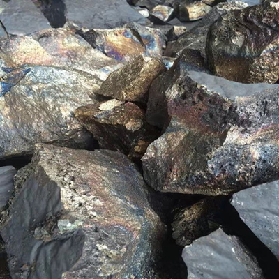 Çelik Üretimi İçin 50mm Mn Alaşımlı Ferromangan Metal Parçası