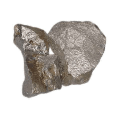 Gümüş Gri FeTi Alaşımlı Ferrotitanyum 70 Metal Parçası