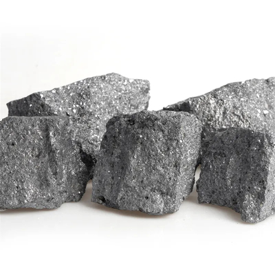 10mm-100mm Çelik Üretimi Metal Silikon Kalsiyum Alaşımlı Parça SiCa