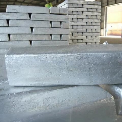 Çelik Üretimi İçin Hafif Saf Magnezyum Külçe Saflığı% 99,95 Min