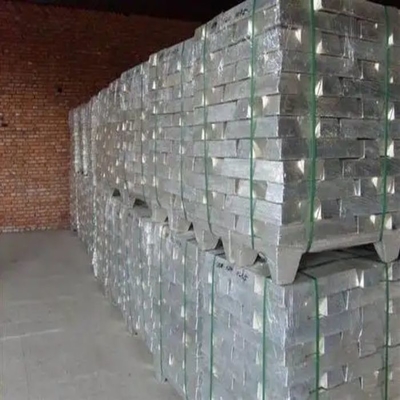 Döküm ve Dövme için Parlak Gümüş hafif Magnezyum Külçe% 99.98 25kg