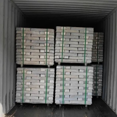 Optoelektronik Malzemeler İçin Yüksek Isı İletkenliği Parlak Gümüş Magnezyum Külçe