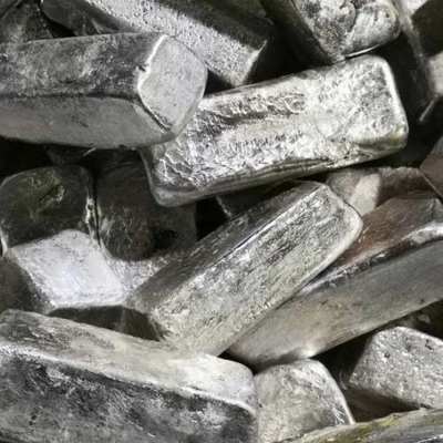 Mg-Ti Ferrit İçin Metal Magnezyum Külçe Yüksek Isı İletkenliği Parlak Gümüş