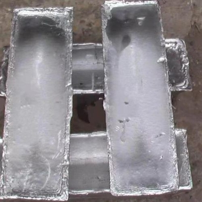 Yangın Hidrantları İçin Korozyon Direnci Parlak Gümüş Magnezyum Külçe% 99,98