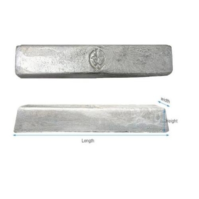 Vücut Yapısal Parçaları İçin Açık Gümüş Beyaz Saf Magnezyum Külçe% 99.95