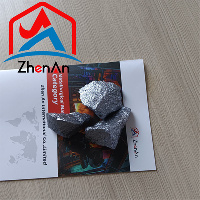 Yüksek saflıklı silikon metal 1501 Çelik alaşımı için