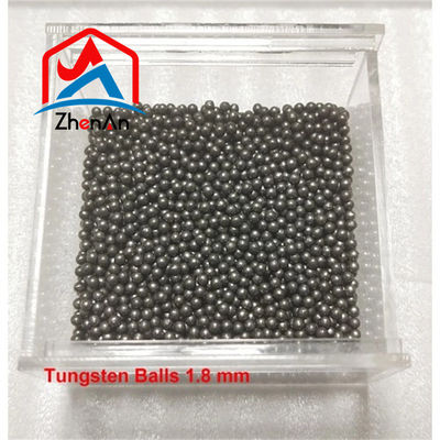Temiz 3 inç Tungsten Küre Pollu Yüzey