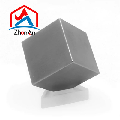 Yüksek Saflıklı Tungsten Ürünleri Metal Küp 2 Inç