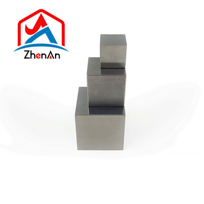 Yüksek Saflıklı Tungsten Ürünleri Metal Küp 2 Inç
