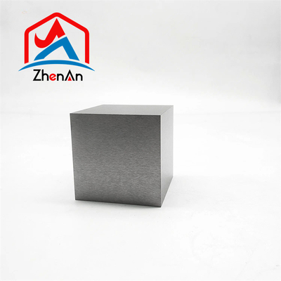 Yüksek Saflıklı Tungsten Ürünleri Metal Küp 2 Inç