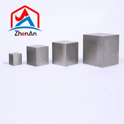 Yüksek Saflıklı Tungsten Ürünleri Metal Küp 2 Inç