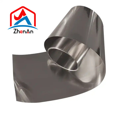 0.1mm Titanyum folyo Titanyum şerit rulo cilalanmış