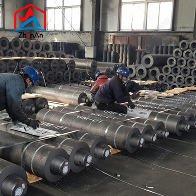 100-750mm RP/IP/HP/UHP Grafit Elektrodu Yay Fırını ve Rafinasyon Fırını İçin