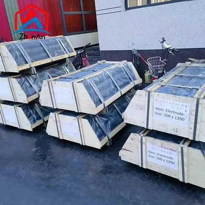 Elektrik Yay Fırını için Memeli Karbon Grafit Elektrotları