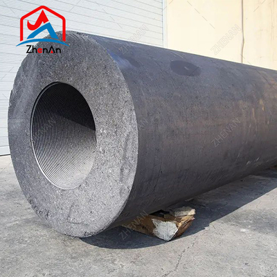 100-750mm Grafit Elektrotları UHP HP RP Eaf Lf Fırını için Grafit Elektrotları