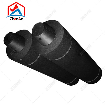 75mm-700mm L1800-2700mm UHP HP RP Elektrodo De Grafito Grafit Elektrodu 4tpi 4tpil Nipple For Eaf Lf ile