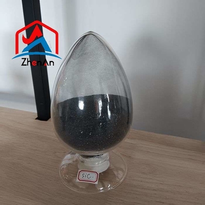 Siyah Silikon Karbür Granüler Parçacık Boyutu 0-5mm
