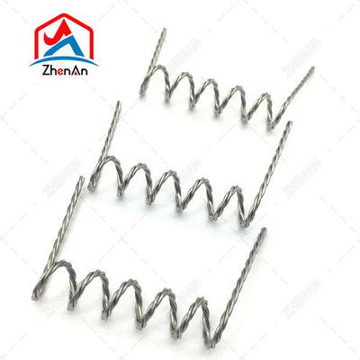 Diametri 0,8 mm, Tungsten ısıtıcı yapmak için yüksek kaliteli bükülmüş volfram tel