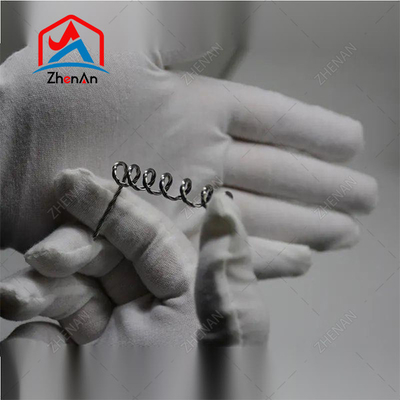 Siyah Tungsten Tel 99.95% W Saflık Dia0.05mm