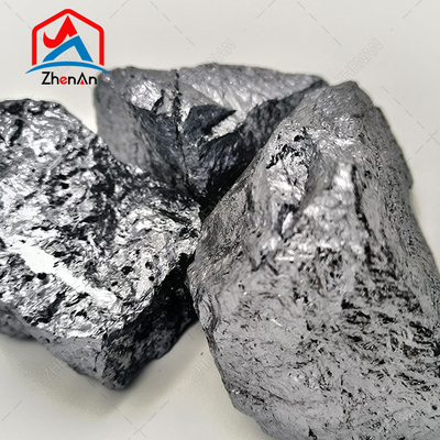 Yüksek Saflık 99.999% Tek Kristal Silikon Toplu Metal Silikon Blok Parçaları Özellik