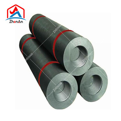 UHP 300/450/600mm Düzenli Güç Eaf Karbon Kaynak Kaynak Fırın Blok Grafit Çelik Plakası Çubuk Elektrodu