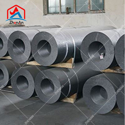Yüksek yoğunluk 100-750mm UHP HP RP Eaf Lf Fırın için Grafit Elektrodu Güçlü Kimyasal Dayanıklılık