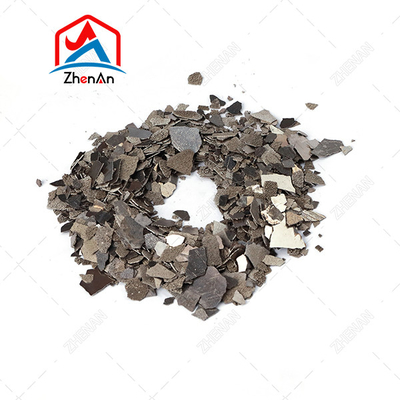 Yüksek saflıklı elektrolitik manganez metal pullar Mn 99.7