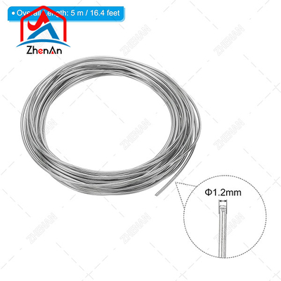 99.995% İyi Elektrik İleticiliği Temiz 1.2 mm 1.6 mm Çinko Tel