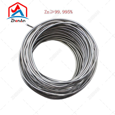 Metallizing Spray Film Kondensatörü İçin Saf Çinko Teller 99.995%