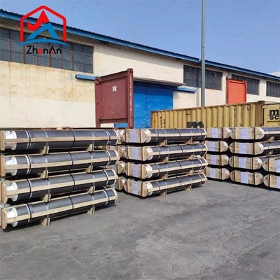 Grafit Ürünleri Karbon Elektrot UHP/HP/RP Dia 350mm Lf veya Eaf için Memeli Grafit Elektrot