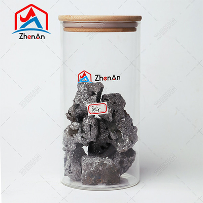 Çelik üretimi için özel Gümüş Gri LC-Cr65V3 Ferro Chrome