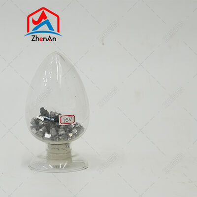 Ferro Vanadyum FeV80 Ferroalloy Bitkileri'nde Verimli Deoksidan için % 80 Vanadyum İçeriğiyle Gümüş Gri Toplar