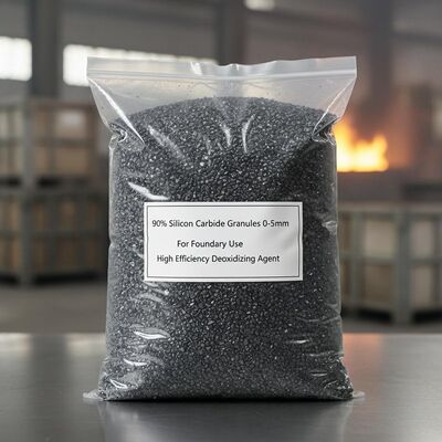 90% Purity Silicon Carbide Granules 0-5mm for Foundry Use as High Efficiency Deoxidizing Agent