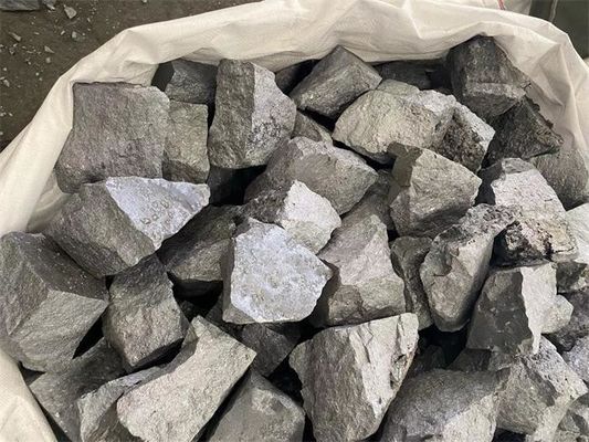Düşük C Al S P Gümüş Gri 70 Ferro Silisyum Alaşımlı 65 FeSi Metal Deoxidizer