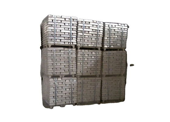 %99,8 Magnezyum Metal Külçe 12kg Nispeten Güçlü Azaltma Magnezyum Külçe