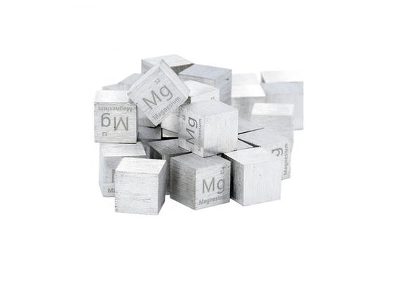 7.5kg Yüksek Saflıkta Magnezyum Alaşımlı Külçe Kesim 99.9 Mg Külçe
